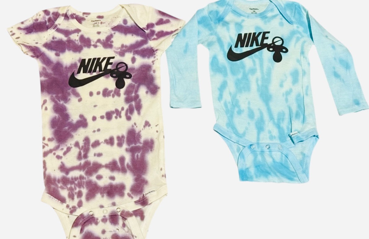 tie-dye onesie